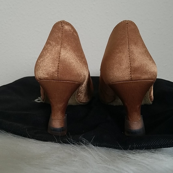 Worn once standard ballroom shoes - Picture 3 of 5